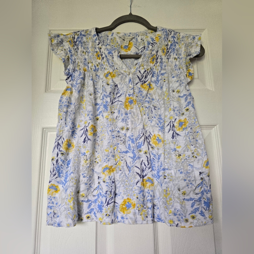 Lucky Brand Floral Blouse